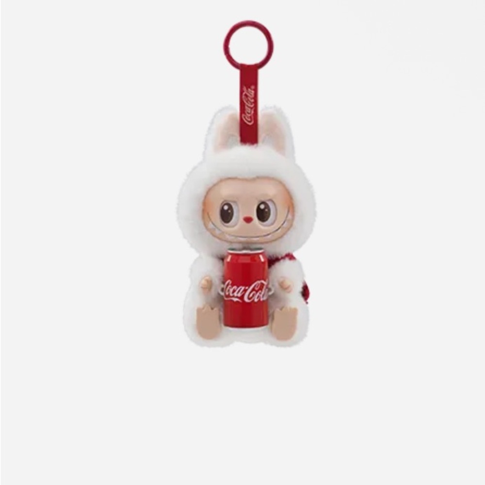Pop Mart Coca Cola Happy Factor Labubu Opened Box